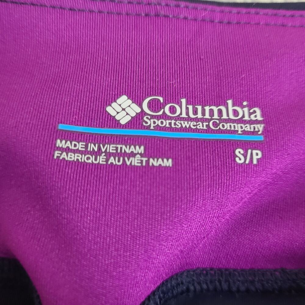 Women's Columbia Lodge Colorblock Tights Outdoors Omni Wick Hiking Sz Small NWT - Picture 2 of 10